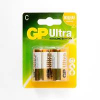 Батарейка GP ULTRA 14АU- 2UE2 LR14, 1.5 В BL2