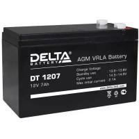 АКБ-7 DT 1207 аккумулятор Delta 12В/7Ач