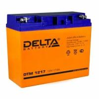 Свинцово- кислотный аккумулятор 17 А\ч, 12В Delta серии DTM 1217 для источников бесперебойного питания