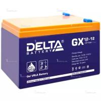 Аккумулятор DELTA гелевый GX 12-12 GEL (12В, 12Ач / 12V, 12Ah / клемма F2 )