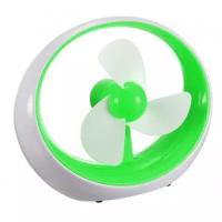 Вентилятор настольный USB DR-2013, зеленый