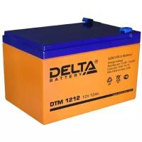 АКБ-12 DTM 1212 Delta Свинцово-кислотный аккумулятор 12В/12Ач