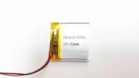 Литий-полимерный аккумулятор Policell Li-Pol 3.7v LP 332832-PCM 250mAh