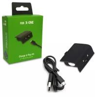 Аккумулятор + кабель зарядки Xbox One Charge & Play Kit Black (TYX-531)