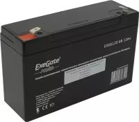 Аккумуляторная батарея Exegate EXG6120, 6V 12Ah
