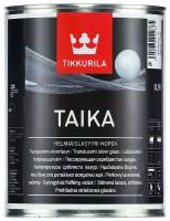 Tikkurila Taika / ТиккурилаТайка одноцветная перламутровая лазурь 0,9л