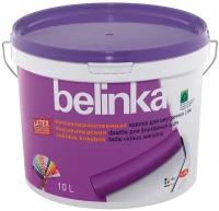 Интерьерная краска повышенной прочности BELINKA LATEX B3, для стен и потолков, прозрачная база, только под колеровку, матоваая, 1,86 л