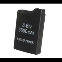 Аккумулятор для игровой приставки PSP 1000 Slim Replacement Battery Pack 3.6v 3600 mAh (Черный)