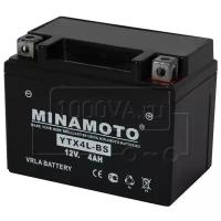 Аккумулятор для мототехники MINAMOTO YTX4L-BS (12 В, 3 Ач)