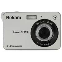 Фотокамера Rekam iLook S990i, серебристый (1108005143)