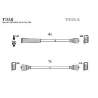 Tesla 358 Комплект в/вольтных силикон. проводов ГАЗ (402 дв.) t358s