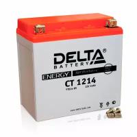 Аккумулятор для скутера, мотоцикла, квадроцикла DELTA CT1214 (YTX14-BS) DELTA-CT1214