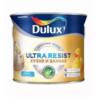 Краска для помещений с повышенной влажностью DULUX Ultra Resist Кухня и Ваннаяматовая база BW 2,5 л.