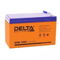 АКБ-7 DTM 1207 Delta Аккумулятор герметичный свинцово-кислотный 12В/7Ач