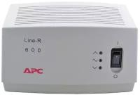 Стабилизатор напряжения apc line-r le600-rs белый