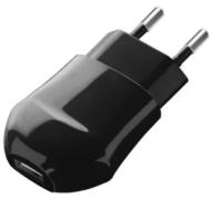 Сетевое зарядное устройство Deppa USB 1A черный