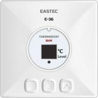 Терморегулятор для теплого пола Eastec E -36 накладной белый