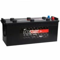 Автомобильный аккумулятор ECOSTART 190 euro 1300А обратная полярность 190 Ач (513x222x217)
