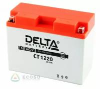 Аккумулятор для мототехники DELTA CT 1220 12В 20Ач (Y50-N18L-A3, YTX24HL-BS, YTX24HL)