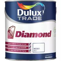 Интерьерная краска повышенной прочности DULUX Diamond Matt матовая база BW 1 л.