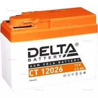 Аккумулятор DELTA CT-12026 для мототехники (12В, 2.5Ач / Стартерный ток 45А) YTR4A-BS