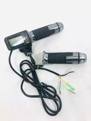 Ручка газа для электровелосипеда с LCD дисплеем и подстветкой (много функций)