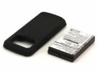 Аккумуляторная батарея усиленная для Nokia N97 (BP-4L, черная крышка)