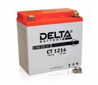 Аккумулятор 12в14ач Delta Ct1214 (ytx14-bs) (кислотный, герметичный) (прямая полярн) (150*86*148мм)