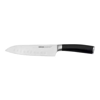 Нож сантоку Nadoba Dana, лезвие 17.5 см, стальной/черный
