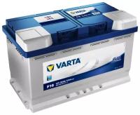 Аккумулятор автомобильный Varta Blue Dynamic F16 80 А/ч 740 A обр. пол. Евро авто (315x175x190) 580400