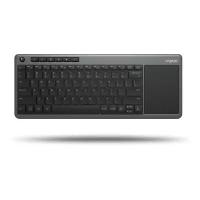 Клавиатура Rapoo K2600 серый USB беспроводная Multimedia Touch
