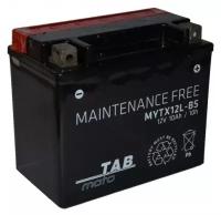 Мото аккумулятор TAB Moto Maintenance free MYTX12L-BS (319515)