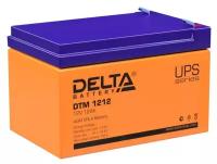 Delta DTM 1212 (12 А/ч, 12В) свинцово- кислотный аккумулятор
