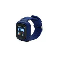 Умные детские часы High Quality с GPS, поддержкой звонков, кнопкой SOS, Синий