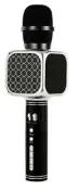 Беспроводной караоке микрофон с колонкой YS69, цвет черный / серебристый