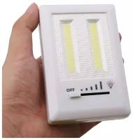 Светодиодный настенный светильник с переключателем уровня яркости FA 1708 (белый)