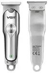 Машинка триммер VGR V-71 для бороды усов и волос беспроводной 4 насадки от 100 минут непрерывной работы