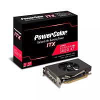 Видеокарта PowerColor Radeon RX 5600 XT 1355MHz PCI-E 4.0 6144MB 14000MHz 192 bit HDMI 2xDisplayPort HDCP ITX EDITION