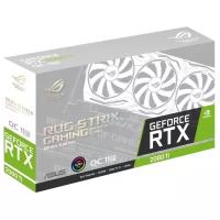 Видеокарта ASUS ROG GeForce RTX 2080 Ti 1350MHz PCI-E 3.0 11264MB 14800MHz 352 bit 2xDisplayPort 2xHDMI HDCP Strix Gaming OC White