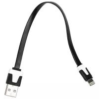 Кабель для зарядки и передачи данных, USB - Lightning, 0,15м, Dialog HC-A6401 (черный)