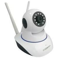Домашняя IP камера видеонаблюдения Zodiak 777 Smart (P2P, WiFi, ИК, HD, 1280x960, Onvif, 1.3 МП, звук, поворотная)