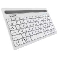 Bluetooth-клавиатура с аккумулятором и слотом для установки телефона или планшета SLIM LINE K3 BT белый