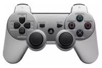 Джойстик беспроводной для PlayStation 3 (серебристый)