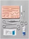 Хирургический набор для наложения швов / Хирургический тренажер / Медицинские инструменты