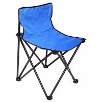 Кресло-стул раскладной туристический для дачи и кемпинга Baziator 5070 (70х45х45см) синий