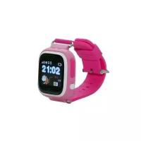 Умные детские часы High Quality с GPS, поддержкой звонков, кнопкой SOS, Розовый