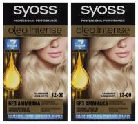 Syoss Oleo Intense Стойкая краска для волос 2 шт.