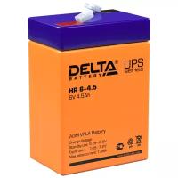 Аккумуляторная батарея Delta HR 6-4.5 4.5 Ah 6V