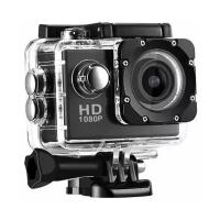 Экшн-Камера Full HD 1080p, Видеокамера с водонепроницаемым боксом