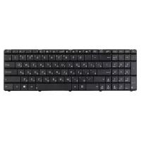Клавиатура ZeepDeep (04GN0K1KRU00-1, 04GN0K1KRU00-2) для ноутбука Asus K52, K53, K54, N50, N51, N52, N53, W90, PRO5IJ, F50, X52, X54, X55, X75V, PRO5AVn, PRO64Vg, PRO7BJg Black, высокие кнопки со скосом, гор. Enter